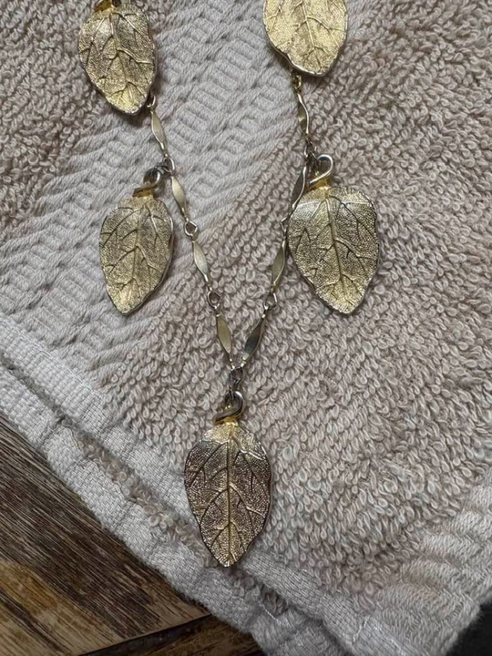 Gold Leaf Necklace